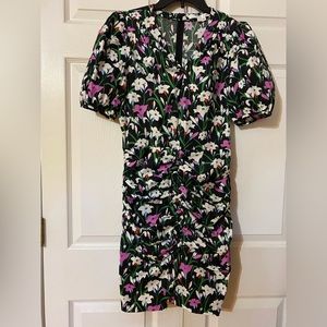 Veronica Beard Janis Ruched Dress Size 4